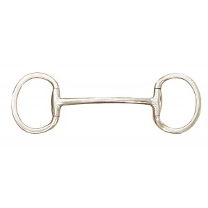 CENTAUR® Stainless Steel Mullen Mouth Eggbutt w/ Flat Rings