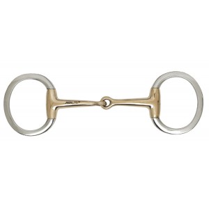 CENTAUR® Stainless Steel Copper Mouth Eggbutt w/ Flat Rings