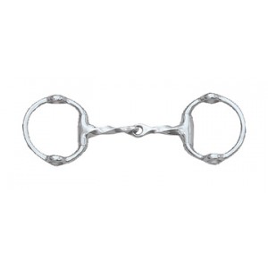 CENTAUR® Stainless Steel Cheltenham Twisted Mouth Eggbutt Gag