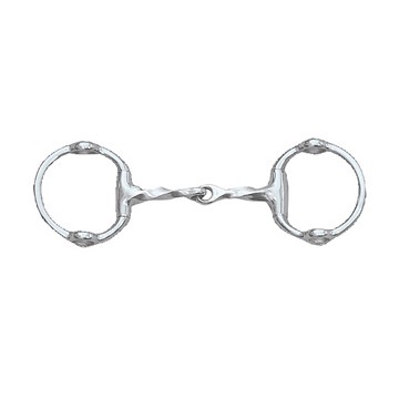 CENTAUR® Stainless Steel Cheltenham Twisted Mouth Eggbutt Gag