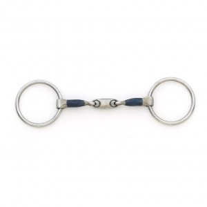 CENTAUR® Blue Steel Oval Peanut Mouth Loose Ring